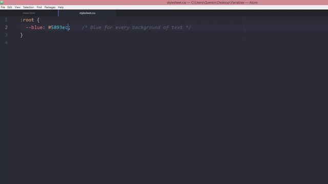 HTML & CSS: How To Create CSS Variables (Tutorial) смотреть онлайн