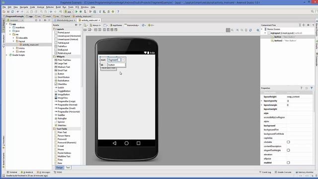Android Tutorial for Beginners 22 # Fragments in Android - Part 1 смотреть онлайн