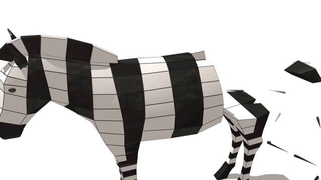 CUBE BUILDER for KIDS (HD) - Build a Zebra for Children - AApV смотреть онлайн