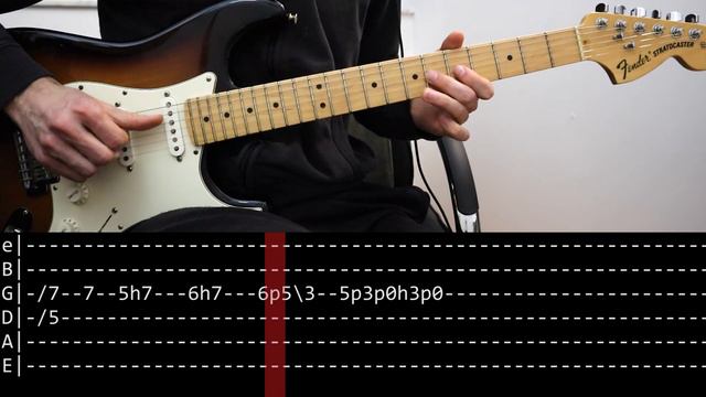 Dire Straits - Money for nothing intro + Live solo (Guitar lesson with TAB) смотреть онлайн