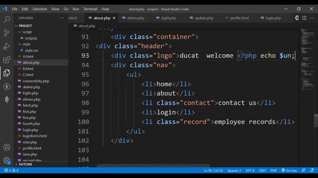 PHP Tutorial || Session in PHP || #session || logout and Login with Name || Complete Session смотреть онлайн