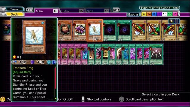 Yu-Gi-Oh! 5D's Decade Duels - Exodia Deck Construction смотреть онлайн
