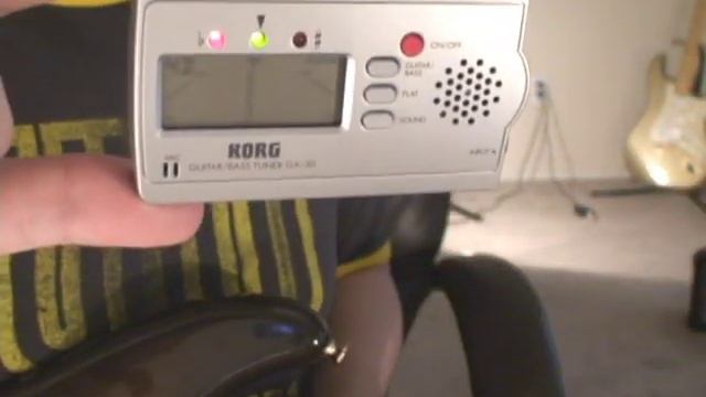 KORG GA-30 Electronic Tuner Demo смотреть онлайн