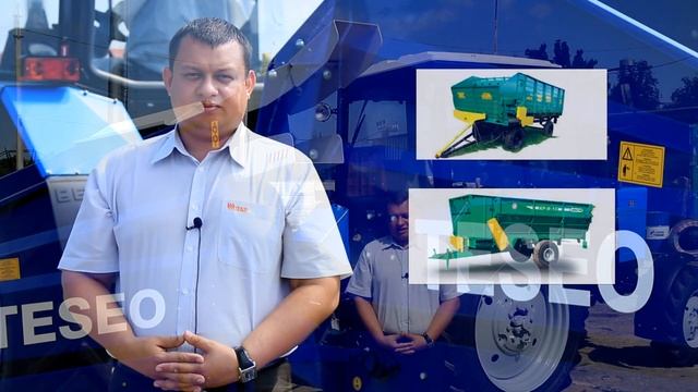 Измельчитель соломы и сена серии Teseo: обзор моделей