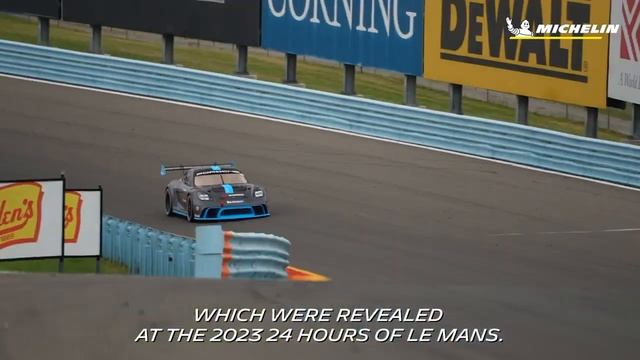 Porsche GT4 e-Performance takes high-speed run on Michelin’s new 63% sustainable tires смотреть онлайн