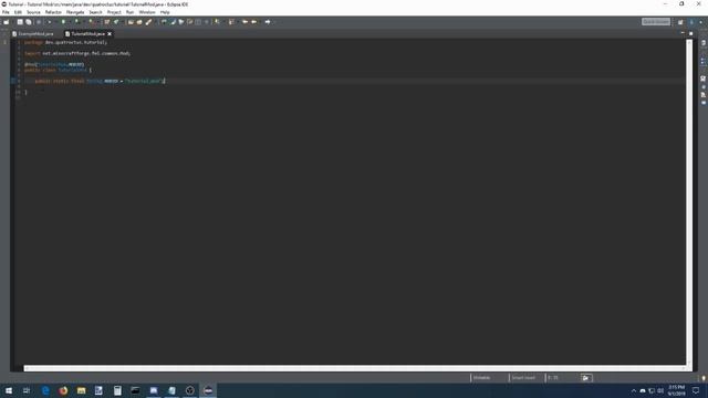 Minecraft Forge 1.14 - 1.15 Episode 2: Main Mod Class