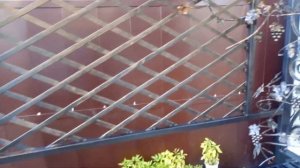 Крутой мангал с крышей и ковкой