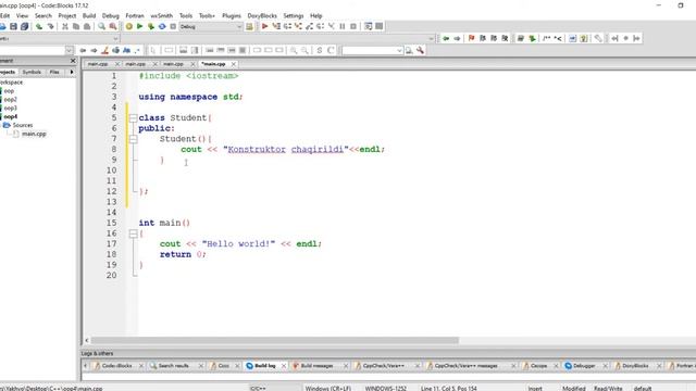 #15 dars | Destruktorlar va ulardan foydalanish | C++ da dasturlash смотреть онлайн