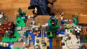 Мир Лего - Майнкрафт деревня и остальные!