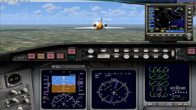 Bombardier CRJ700 ILS AUTO PILOT - Microsoft Flight Simulator Tutorial смотреть онлайн