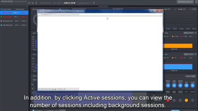 [Features of MaxGauge for Oracle] Real-time Monitoring 2 :RAC View смотреть онлайн