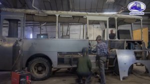 Капитальный ремонт автобуса. Как это сделано.