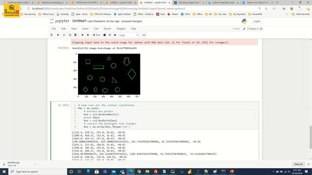 OpenCV Python Tutorial | FIND Contours of Irregular Shapes and Compute Size | OneTouchBI смотреть онлайн