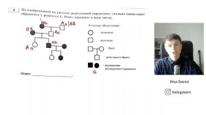 Решение родословных ЕГЭ биология