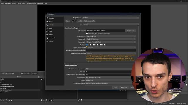 Die BESTEN OBS Studio Aufnahme Einstellungen [2024] - OHNE LAGGS смотреть онлайн