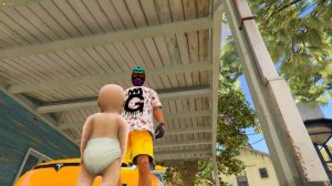 Я СТАЛ МЛАДЕНЦЕМ В ГТА 5 ОНЛАЙН ? НА 24 ЧАСА челлендж  в GTA 5 ONLINE !