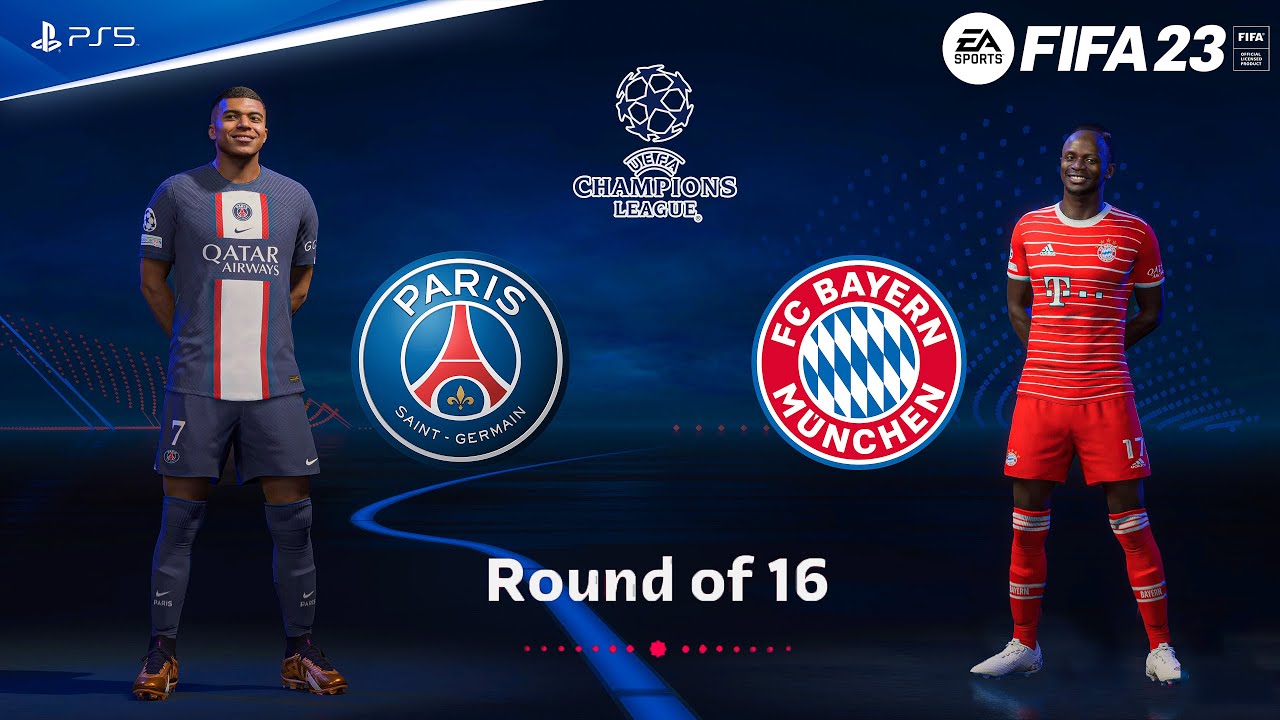 FIFA 23 - PSG Vs Bayern Munich - UEFA Champions League _ PS5™  [4K60fps]