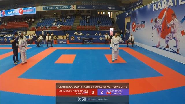 Karate Olympic Qualification Tournament | DAY 2 - Tatami 1 | WORLD KARATE FEDERATION смотреть онлайн