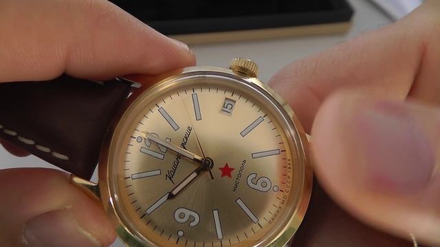 Обзор часов Восток Командирские 1965 2414А 683219. смотреть онлайн