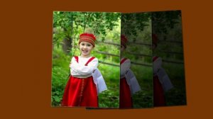 Красный сарафан