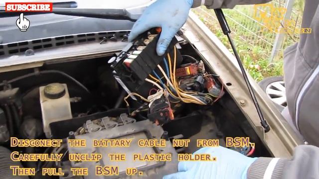 Citroen C5 - How to replace ABS / Wheel speed sensor смотреть онлайн