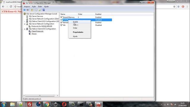 CTM Error 1 Não foi Possivel Conectar se ao Servidor MSSQL смотреть онлайн