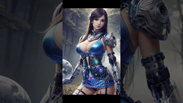[AI Art | AI Image | Stable Diffusion Art | AI Cosplay] cyberpunk girl, retro cyber girl смотреть онлайн