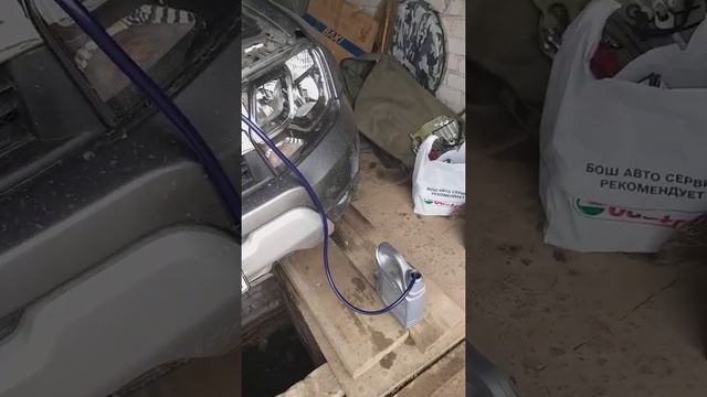 Рено Дастер дизель откачка масла китайским насосом. смотреть онлайн