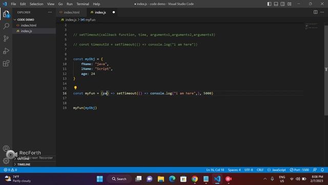 React Js tutorial (day 4) : Normal/Arrow function, setTimeout and setInterval in detail смотреть онлайн