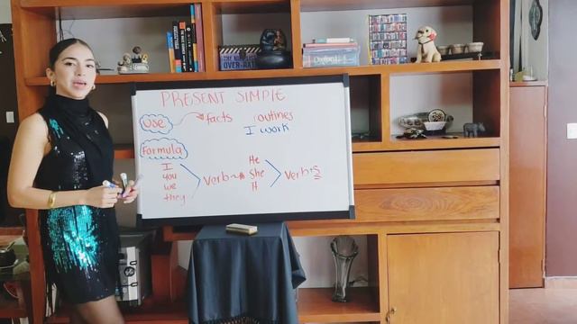 Present Simple (afirmative) смотреть онлайн