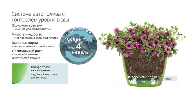 Вазоны для цветов серии Asti от компании Santino смотреть онлайн