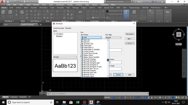 AutoCAD - how to change font in AUTOCAD | learn autocad free смотреть онлайн
