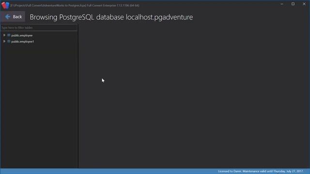 How to map tables and columns during ETL with Full Convert смотреть онлайн