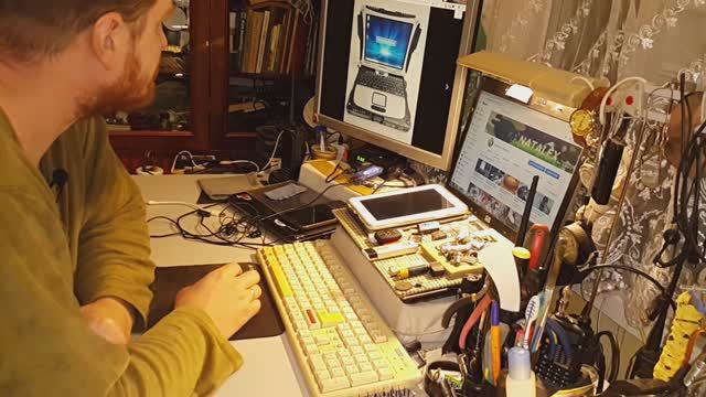 [Natalex] Защищённый ноутбук Panaconic TOUGHBOOK CF-19 "Распаковка".... смотреть онлайн