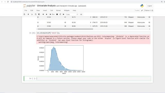 Python EDA Univariate Analysis | Python Tutorial | Data Analysis | Office Skills| Data Visualizatio смотреть онлайн