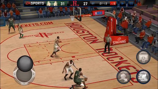 ( Raging and crashing ) nba live mobile gameplay #1 смотреть онлайн