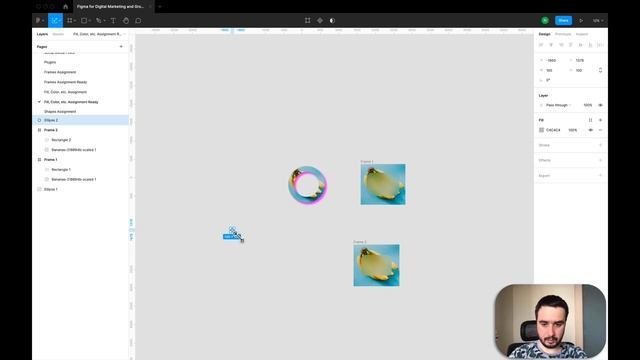4.3.2 - Figma basics - Fill, Color, etc. - Assignment solution смотреть онлайн
