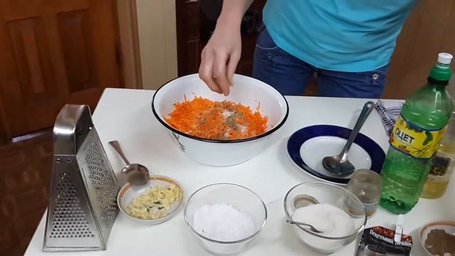 МОРКОВЬ ПО -КОРЕЙСКИ_ ПРОСТОЙ РЕЦЕПТ!!! смотреть онлайн