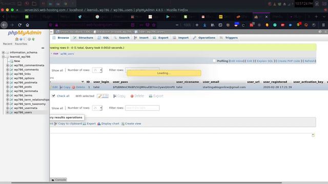 How To Reset WordPress Password Via PHPMyAdmin Using CPanel