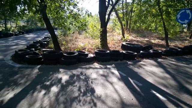 Картинг в парке аттракционов Краматорск смотреть онлайн