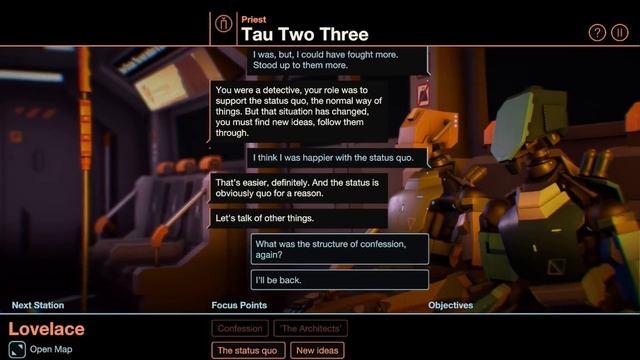 Subsurface Circular: iOS iPad Pro Gameplay Walkthrough Part 4 - The End (by Bithell Games) смотреть онлайн