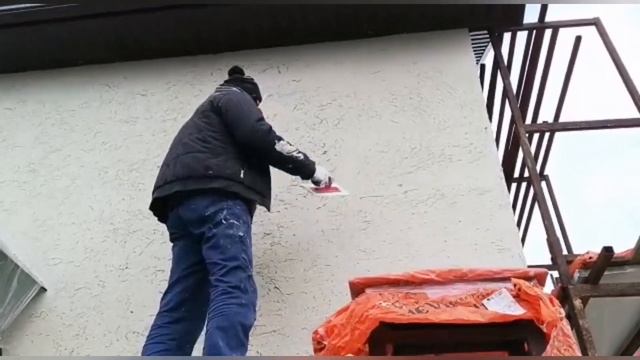 Короед по пеноплексу, самая дешёвая отделка фасада. смотреть онлайн