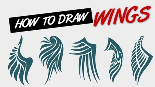 How to draw wings tribal tattoo style live stream смотреть онлайн