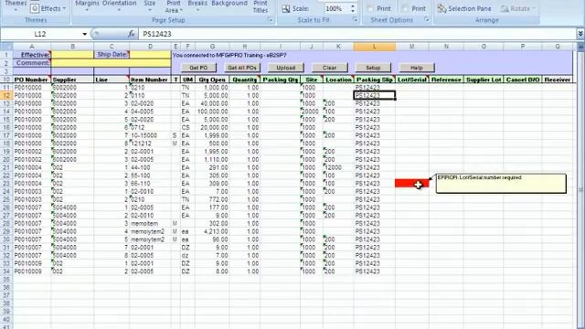 QAD PO Receipts Excel Loader - 32Soft смотреть онлайн