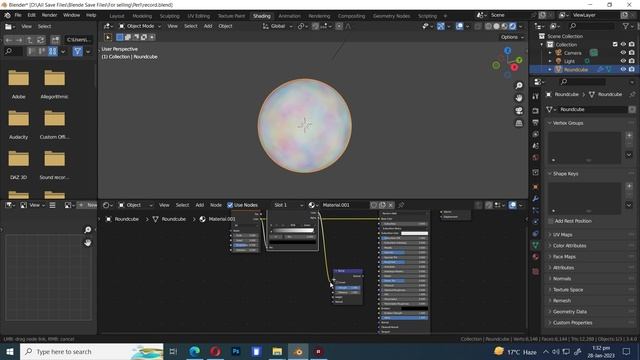 How to make Procedural Pearl Material In Blender 3.4 | Blender Beginner Tutorial смотреть онлайн