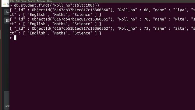 MongoDB Find with criteria смотреть онлайн