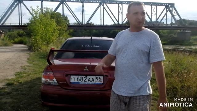 Тюнинг Митсубиси Лансер 9 Спойлер в стиле EVO смотреть онлайн