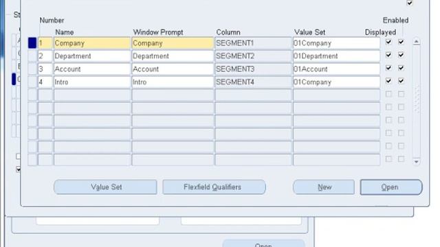 R.12 General Ledger - Create an Accounting Key flexfield structure смотреть онлайн