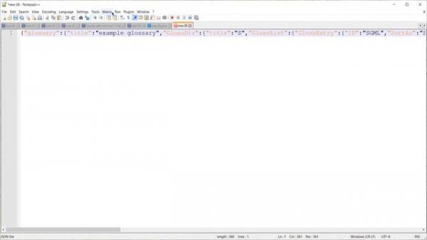 Install or Download JSON Viewer Plugin for Notepad++ 64 & 32 bit to Format or Compress JSON String
