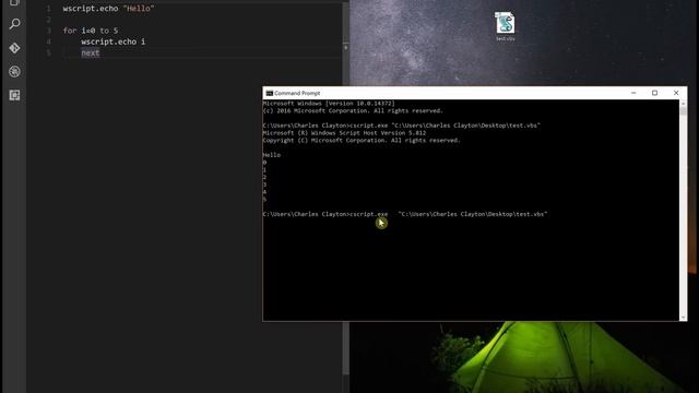 How to Debug VBScript (Visual Studio) смотреть онлайн
